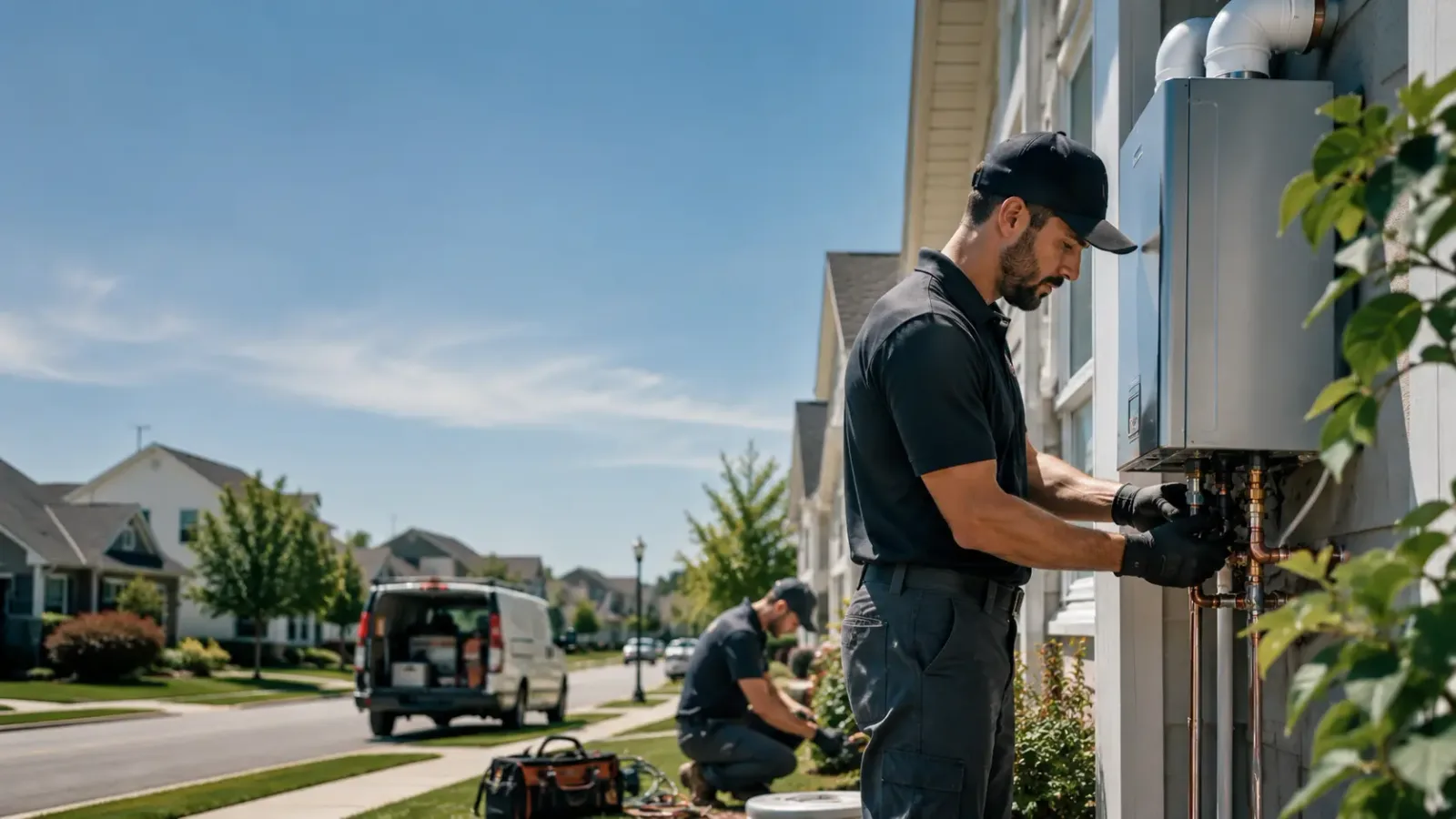 Tankless Water Heater Installation in Happy, TX